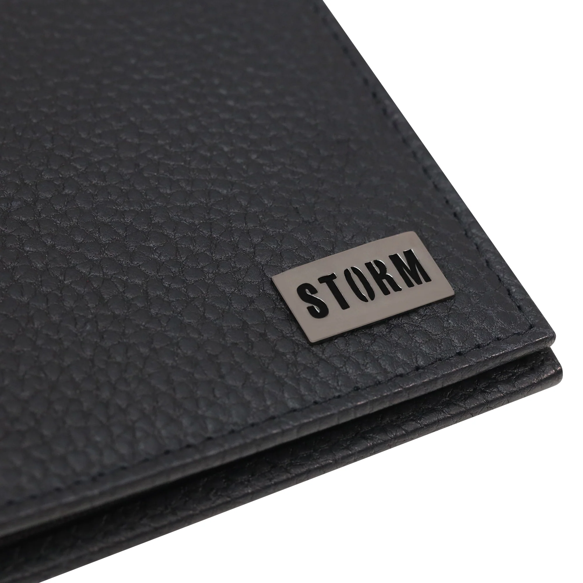 CARES EMBOSS BI FOLD WALLET BLACK - Image 3