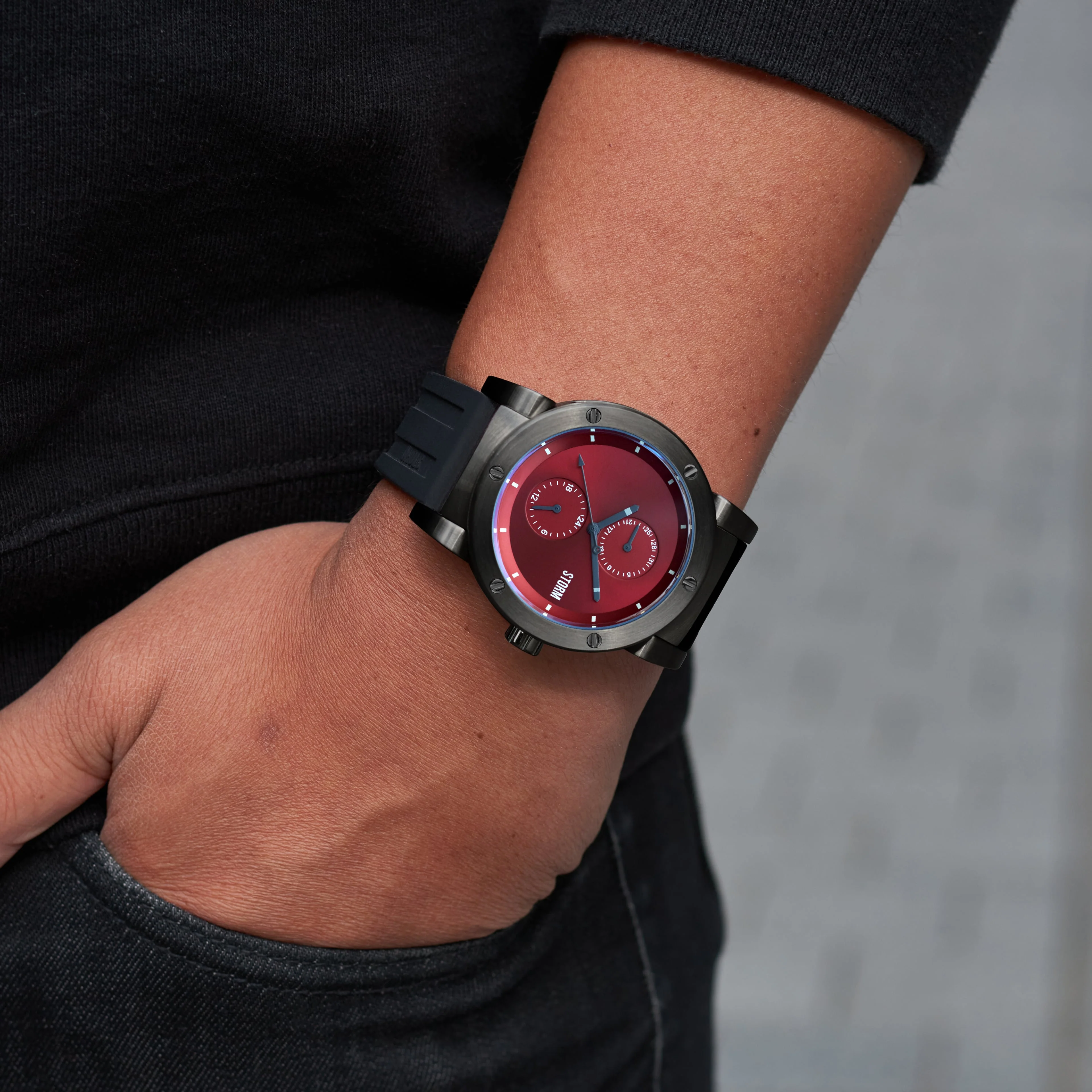 HYDRON V2 RUBBER SLATE RED - Image 6
