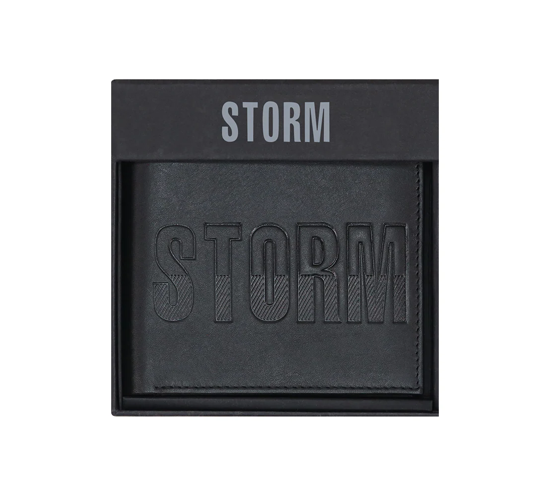 PLUTUS EMBOSSED WALLET BLACK - Image 4