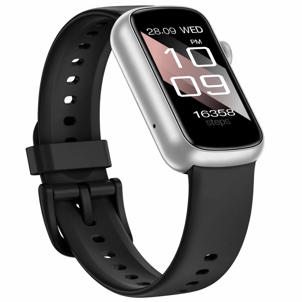 S-TRIX SMART WATCH SILVER BLACK - Image 8