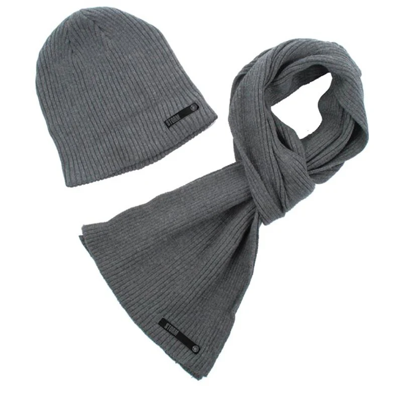 TEMPLETON SCARFF & BEANIE HAT SET